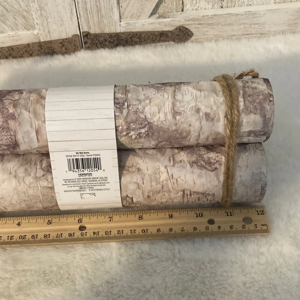 Target BP 2021 Christmas Faux Birch Logs